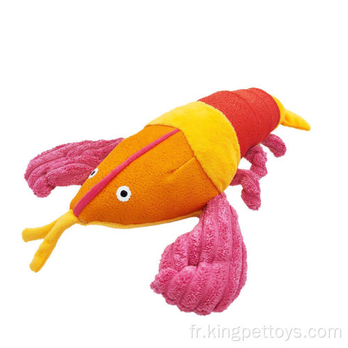 Toys de simulation des chats et chiens, homard de simulation